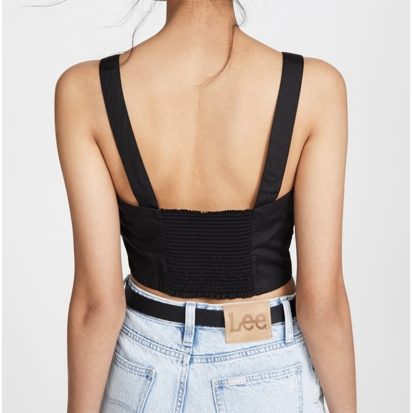 SOLD - BNWT A.L.C. Griffin front tie crop top - Picture 2 of 7